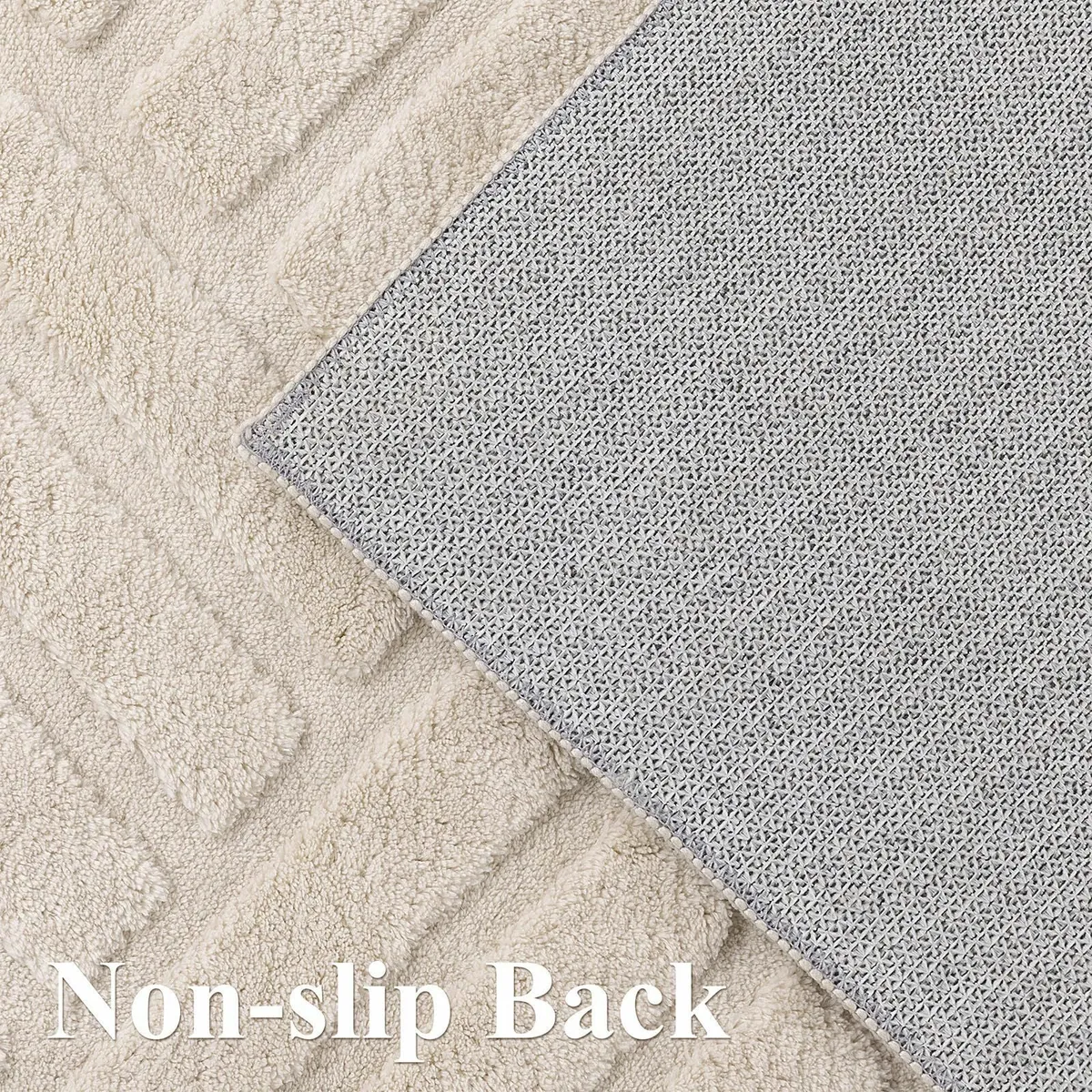 Washable Rugs Living Room 120 x 160 cm Modern - Image 4