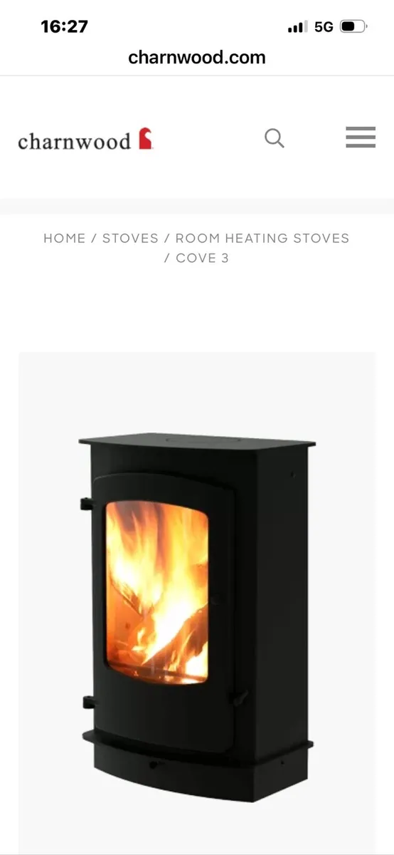 Charnwood stove 14kw
