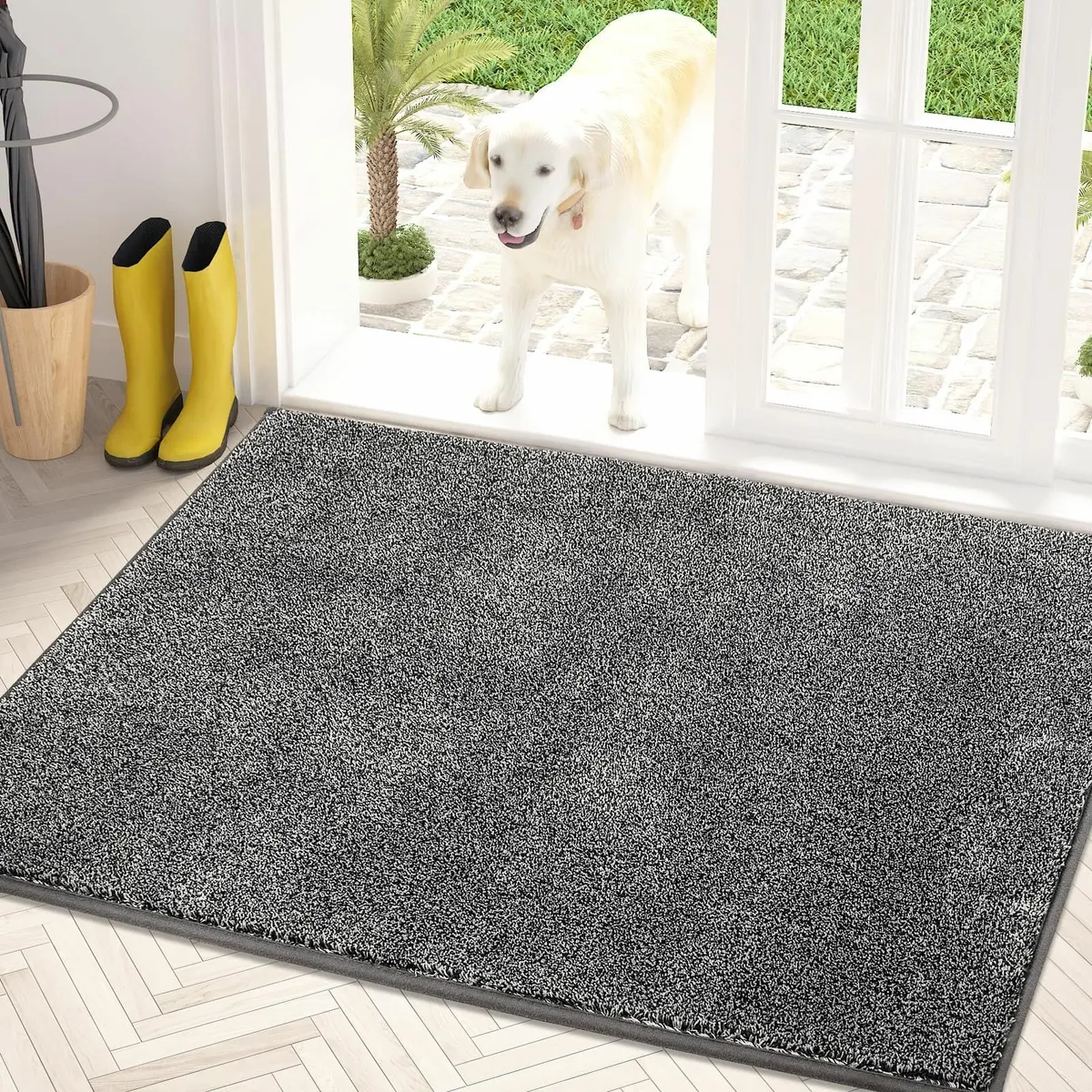 Dirt Trapping Door Mat 80 x 120 cm Non-Slip - Image 1