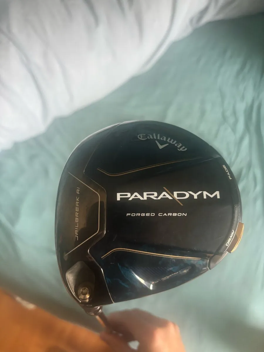 Left Hand Callaway Paradym driver - Image 1