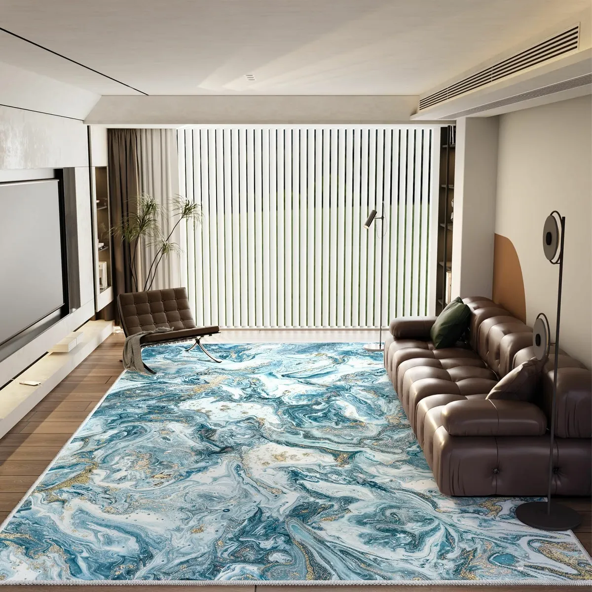 Living Room Rugs Large - 160x230 cm Upgraded 10mm - Image 1