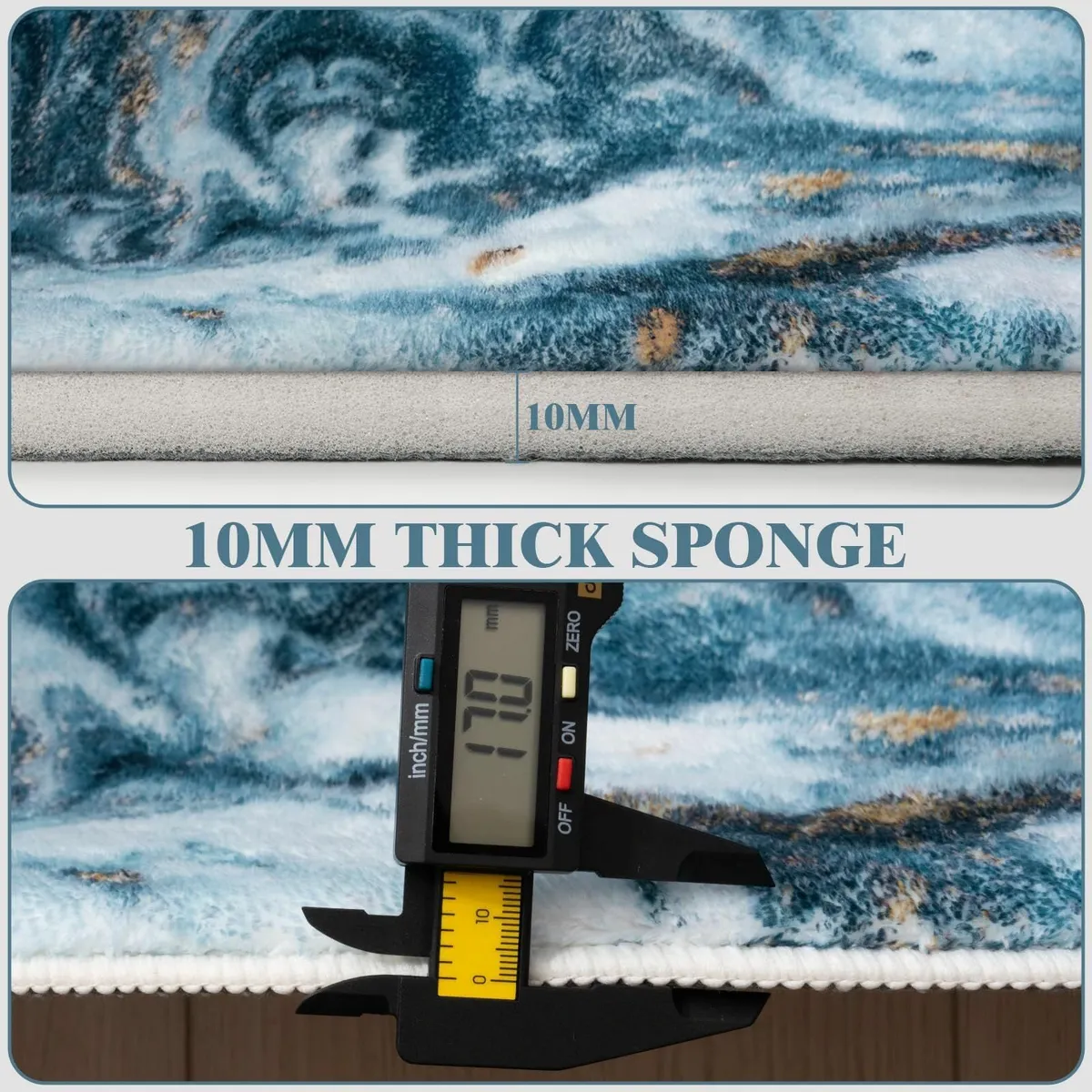 Living Room Rugs Large - 160x230 cm Upgraded 10mm - Image 3