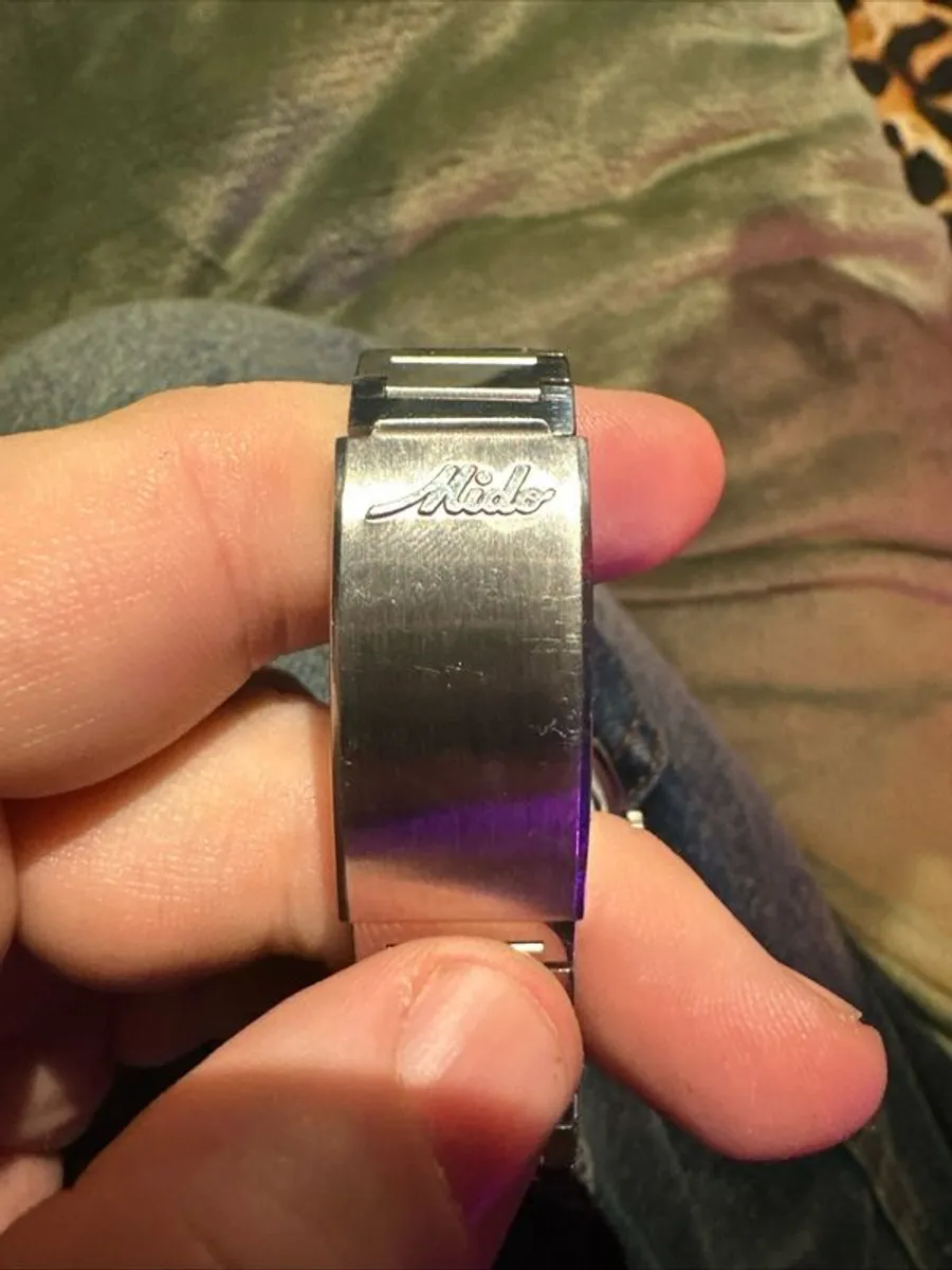 Mido multi star Automatic day date 25 jewel mens watch - Image 4