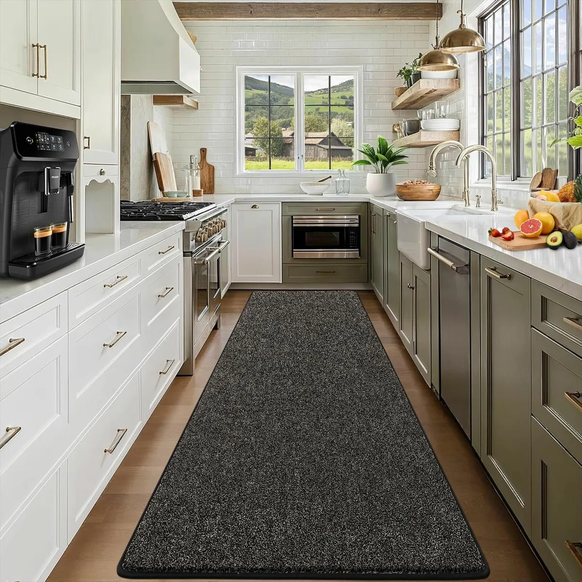 80 x 240 cm Runner Rug for Entryway Non Slip - Image 2