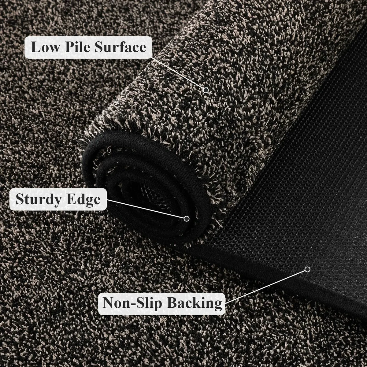 80 x 240 cm Runner Rug for Entryway Non Slip - Image 4