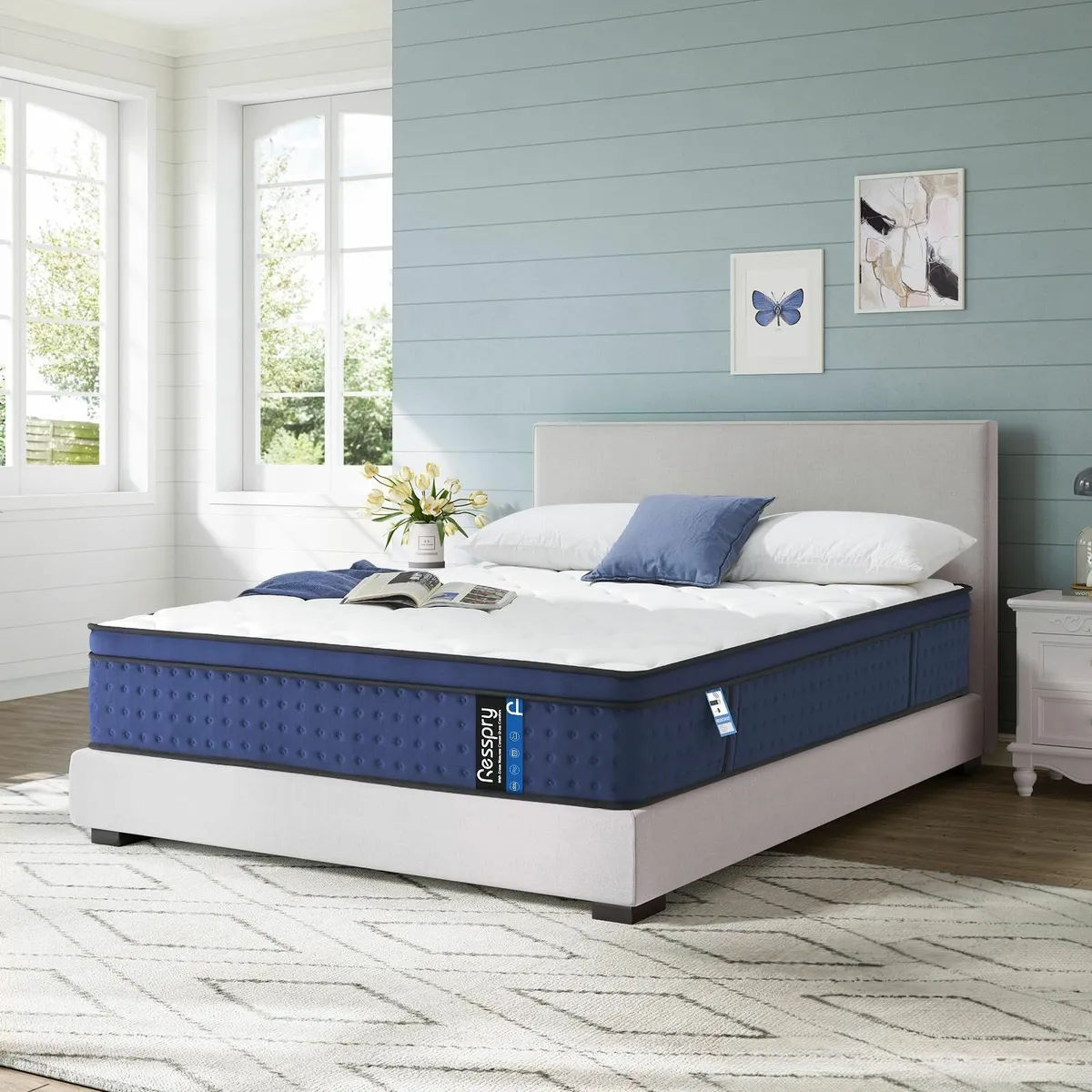 Small Double Mattress 12Inch Hybrid for Pressure - Image 2