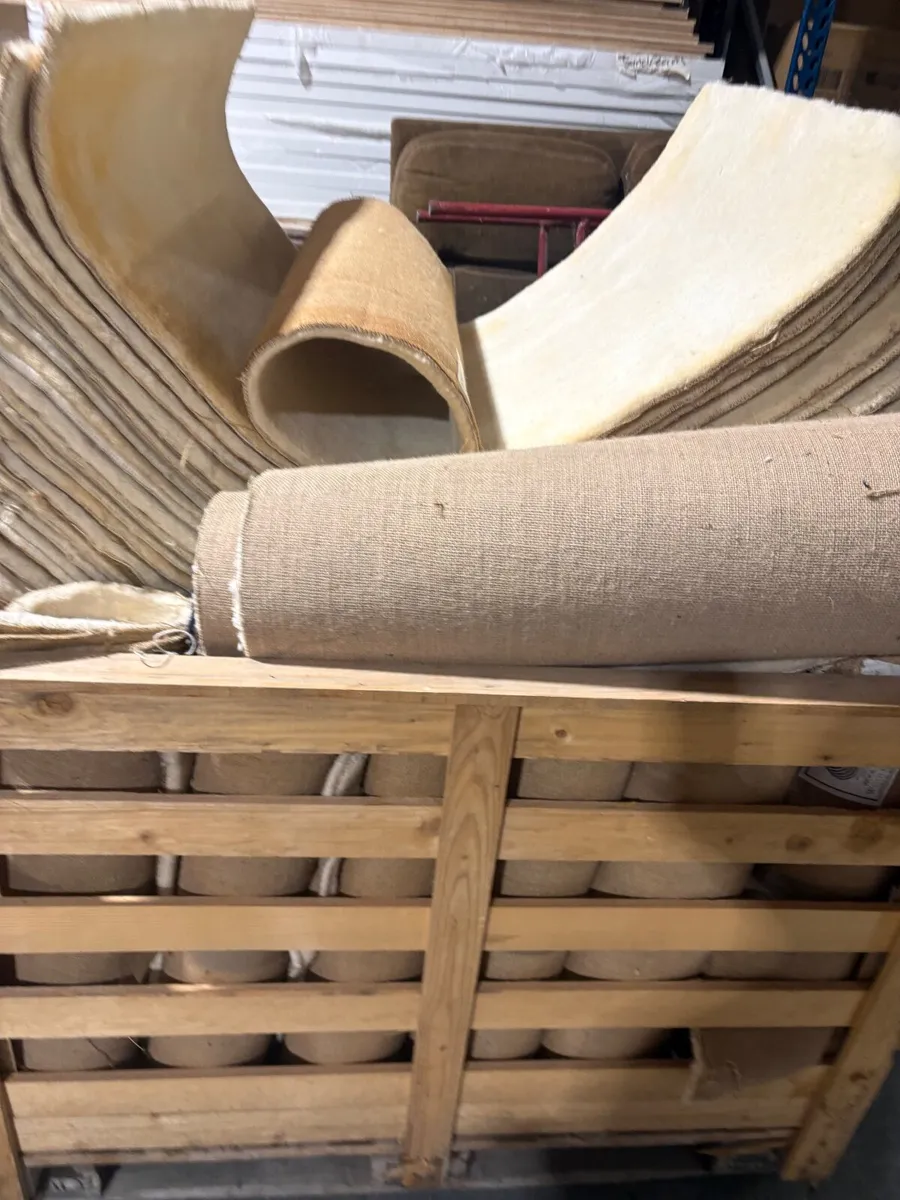 Pallet of wool pieces / insulation - Image 3