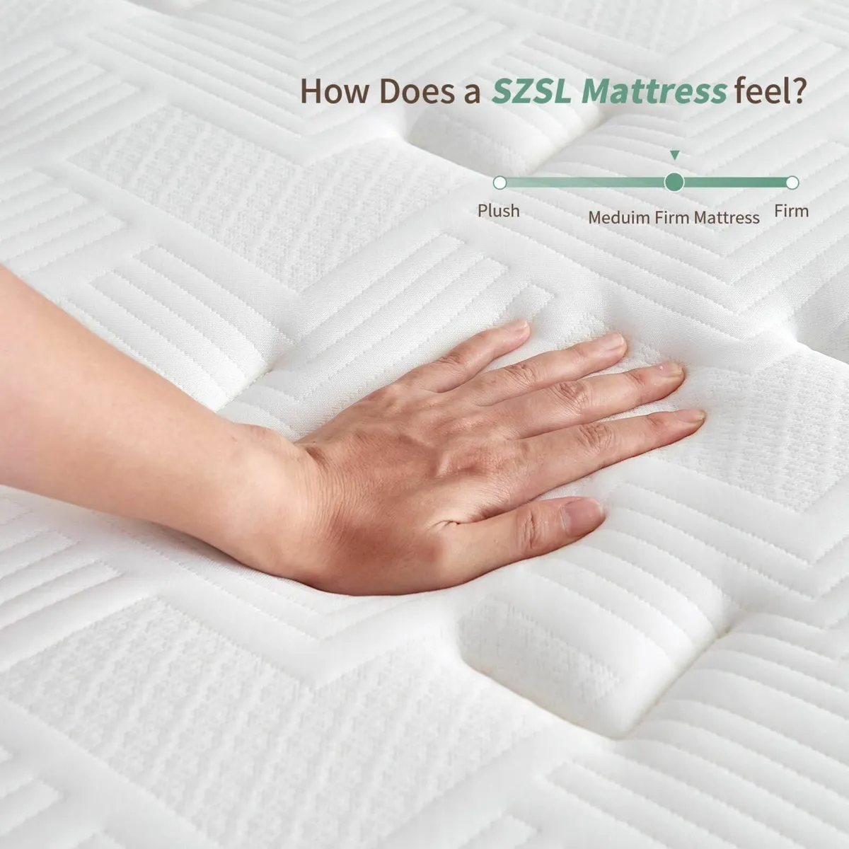 Single Mattresses Orthopaedic Memory Foam Hybrid - Image 3