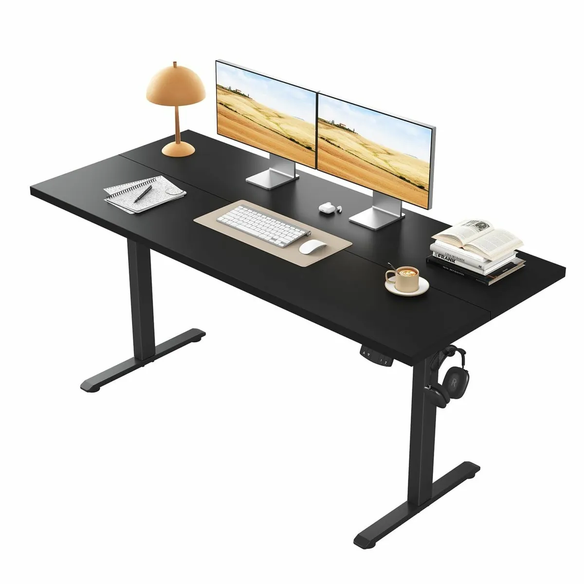 Height-Adjustable Desk Electric Sit-Stand Office - Image 1