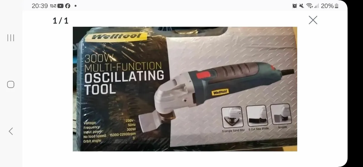NEW Multifunction Oscillating Tool