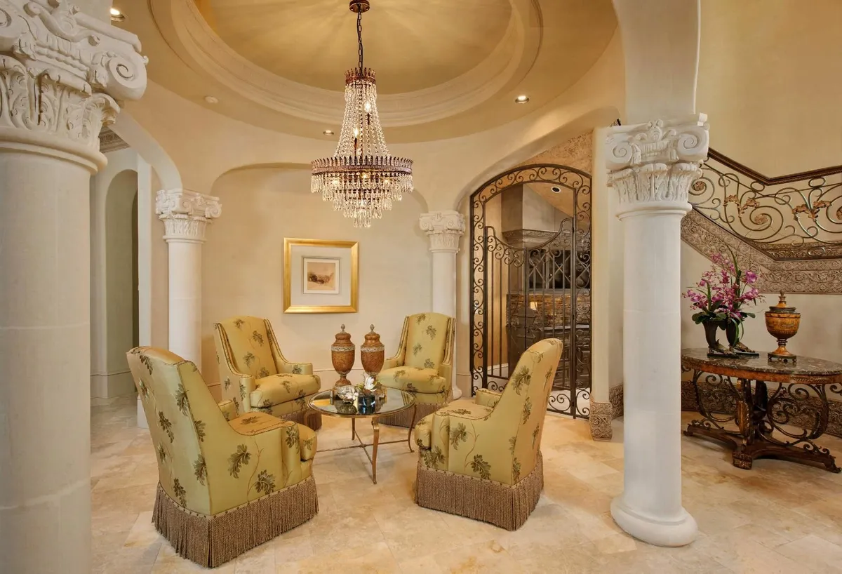 Crystal Chandelier 7-Light French Empire Crystals - Image 4