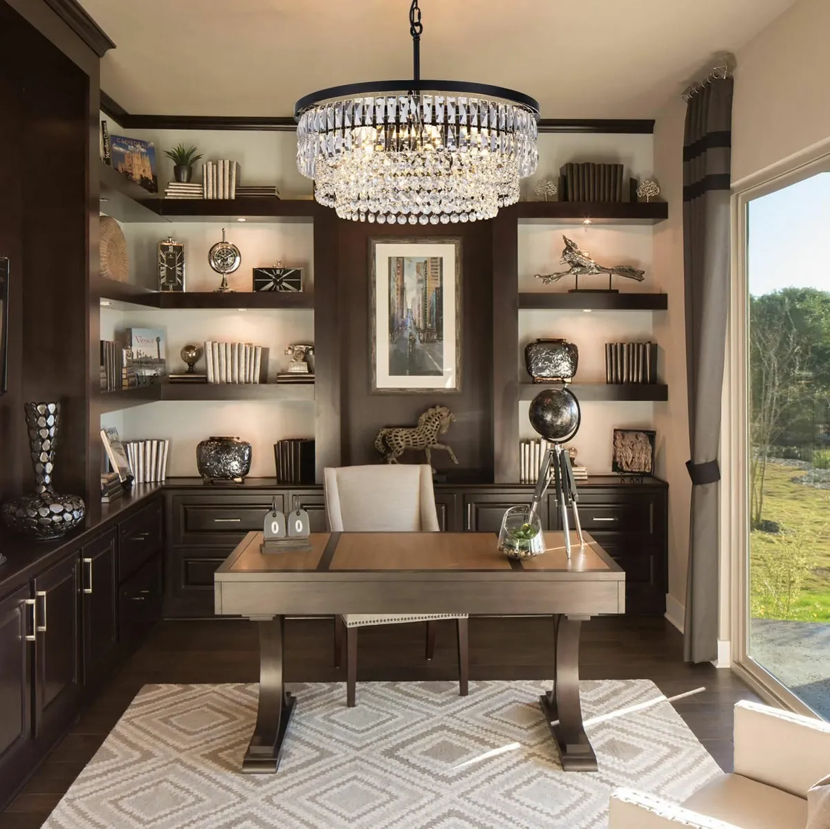 Crystal Chandelier 6-Light Modern Chandeliers for - Image 2