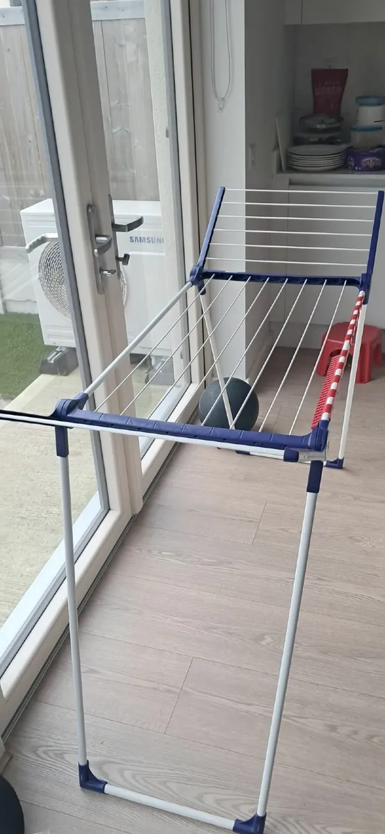 Leifheit Pegasus Clothes Airer/Drying rack, Danish - Image 1