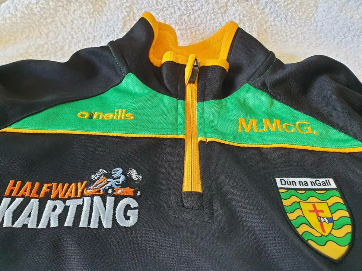 Donegal Gaelic Football Half Zip Top 2014 to 2015 - Image 2