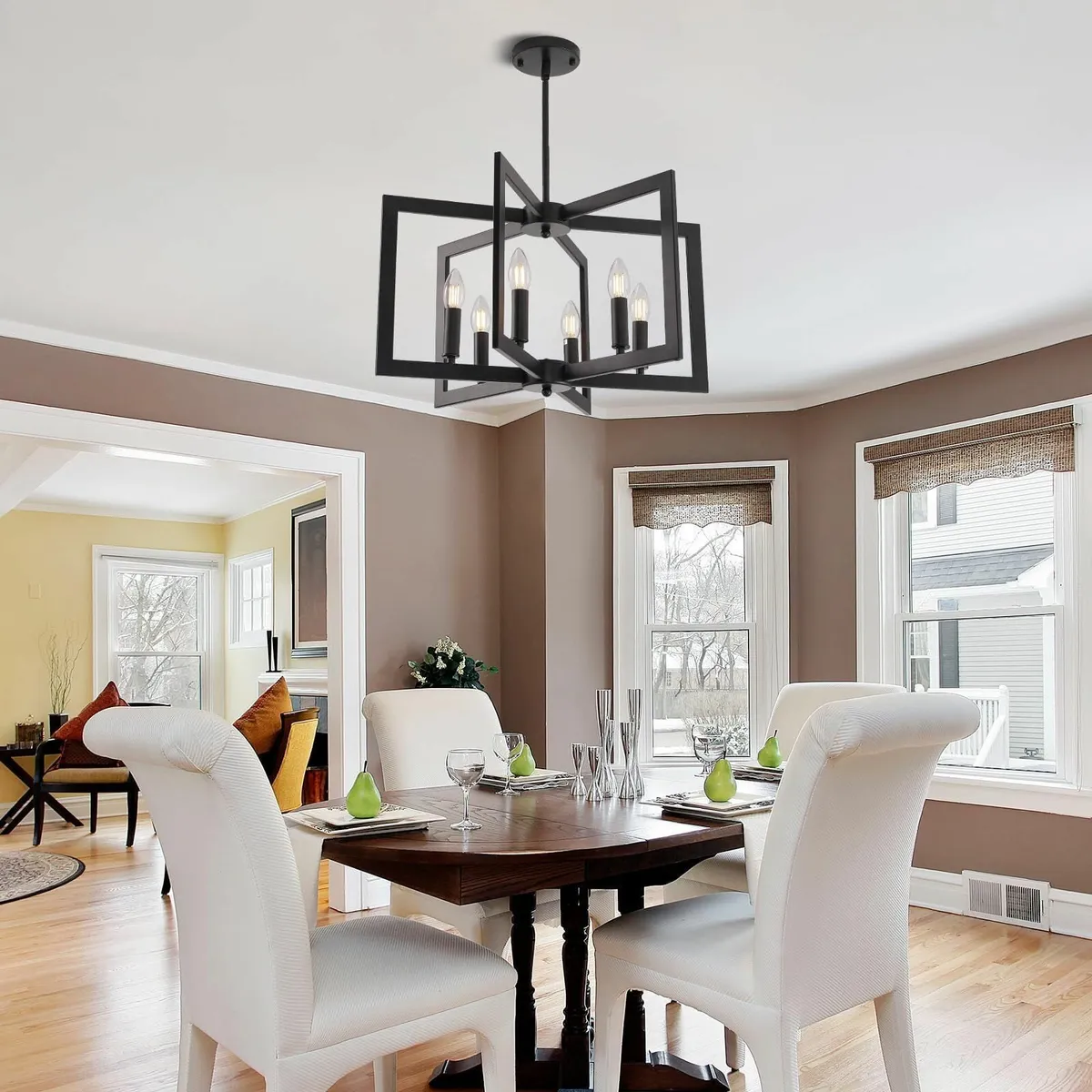 Vintage Chandeliers Ceiling Light E14 Geometric - Image 4