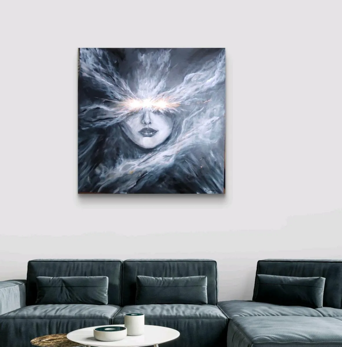 Acrylic painting " Inner light" - Image 4