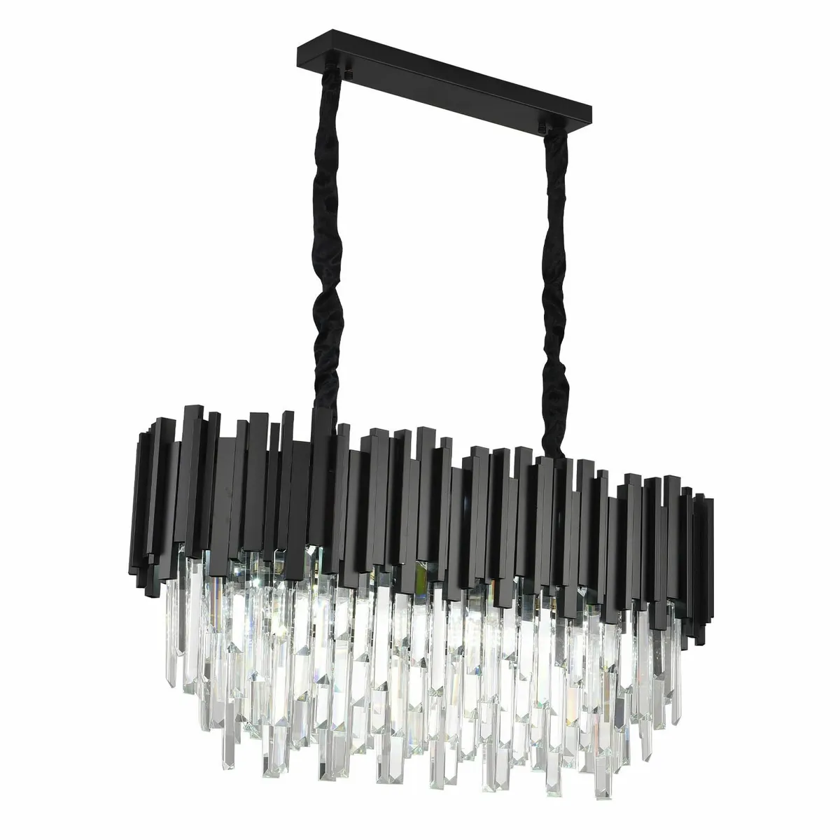 Luxury E14 Crystal Chandelier 2 in 1 Chandeliers - Image 1