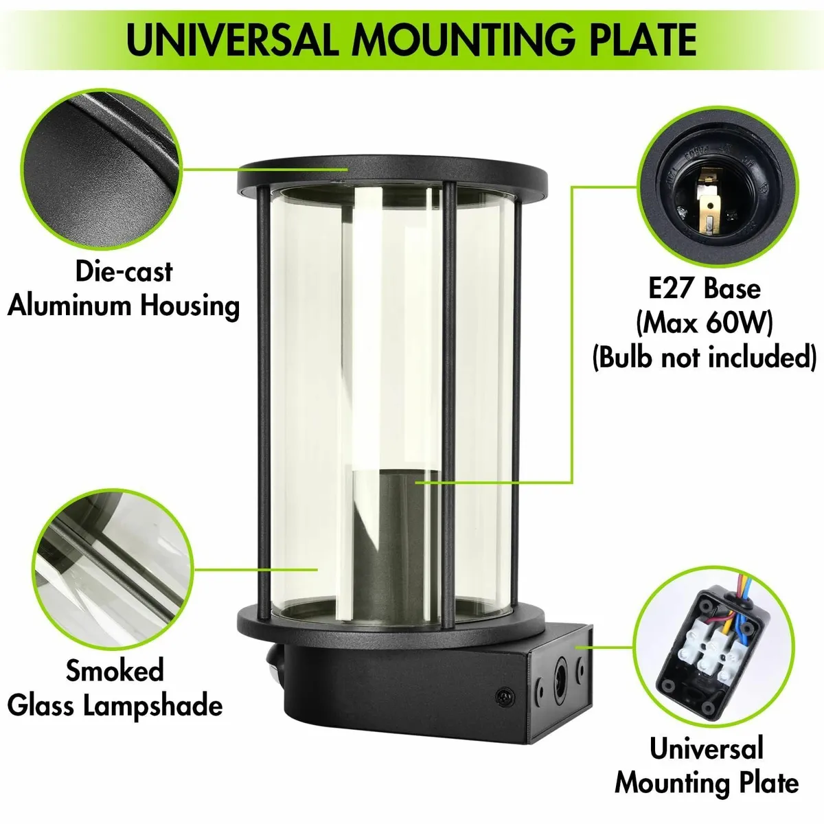 Outdoor Wall Lights Waterproof Anti-Rust Lamp - Image 4