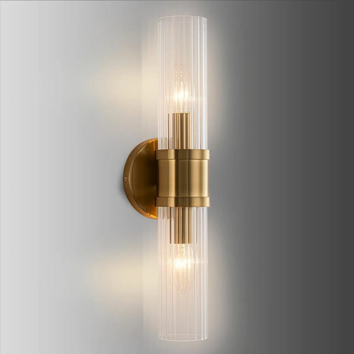 Vintage Wall Lights Indoor 2-Light Sconce with - Image 1