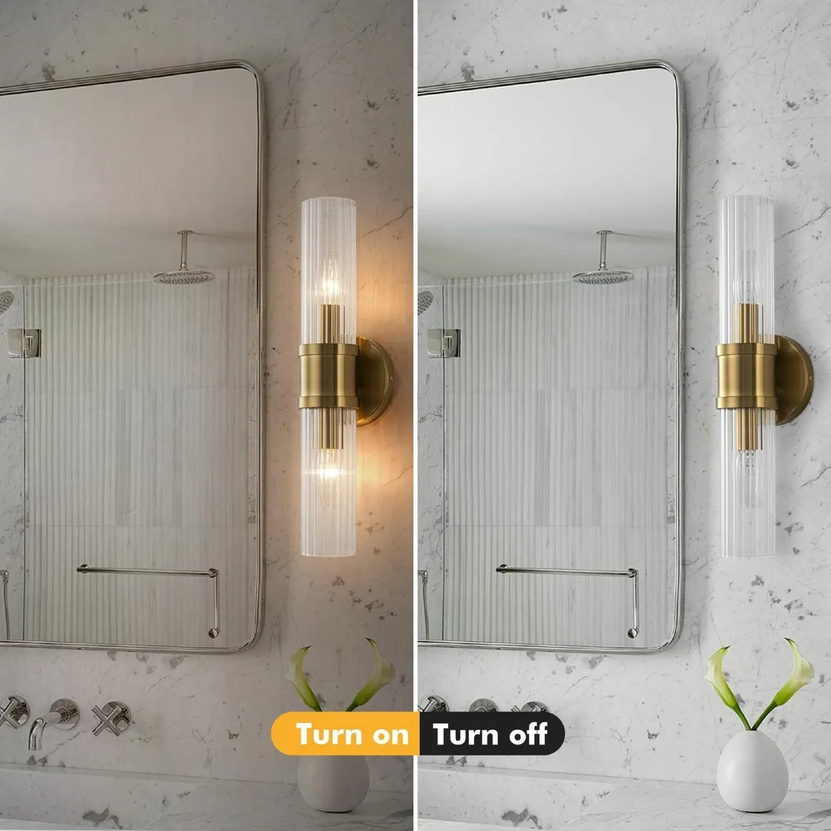 Vintage Wall Lights Indoor 2-Light Sconce with - Image 4