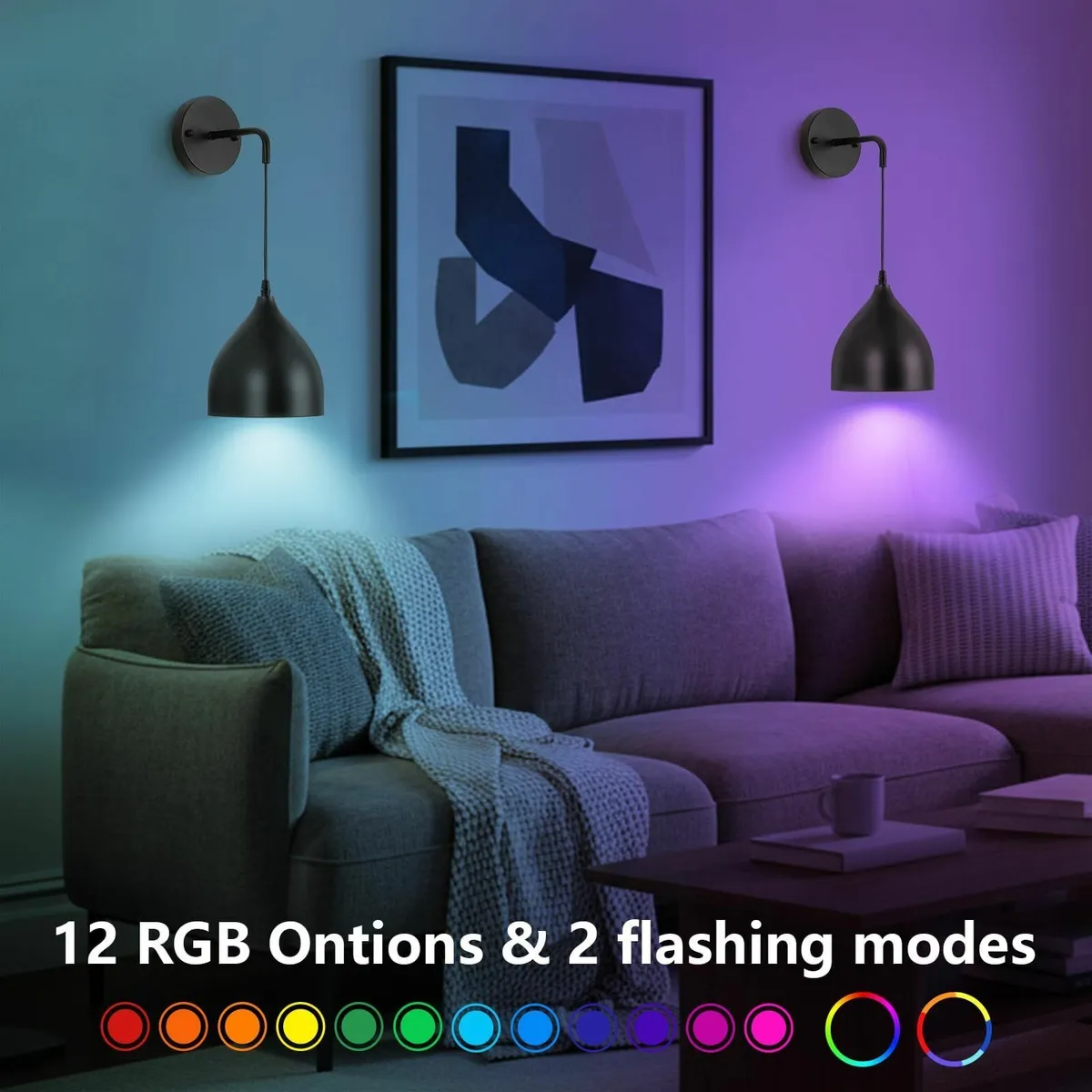 Battery Operated Wall Lights Indoor Wireless - Image 2