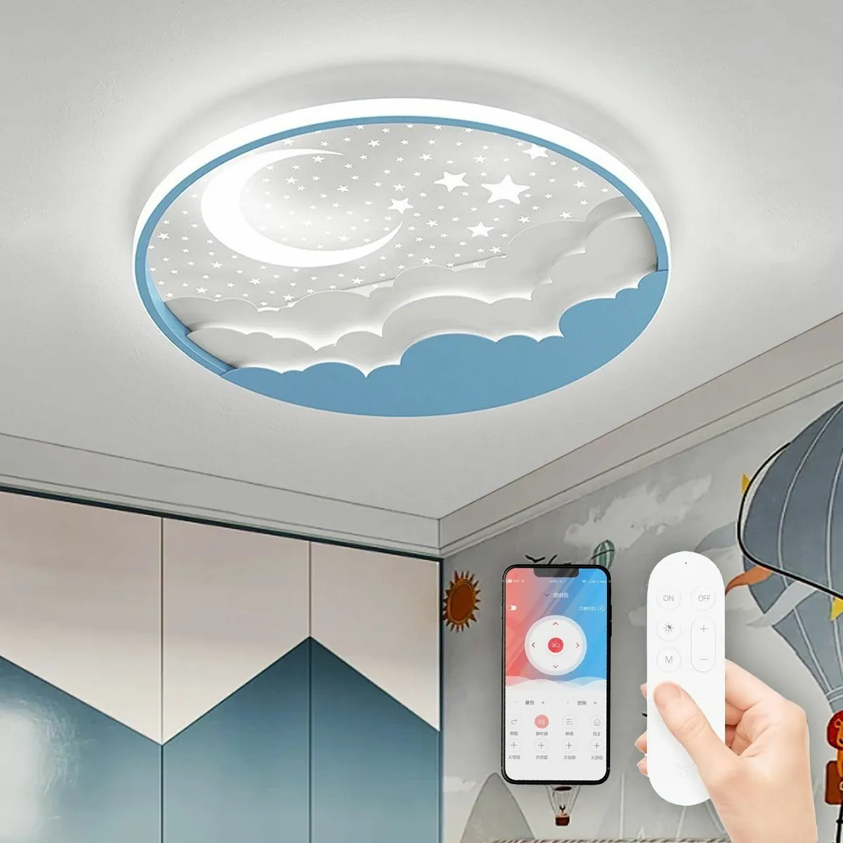 LED Ceiling Light for Kids Room 50cm Creative - Image 3