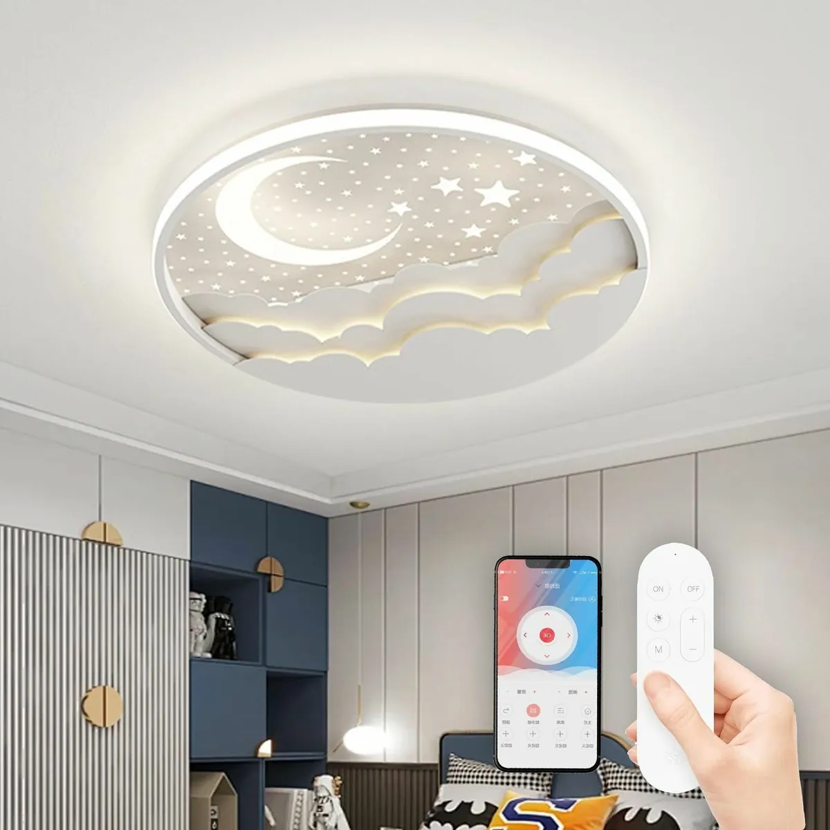 LED Ceiling Light for Kids Room Creative Cartoon - Image 1