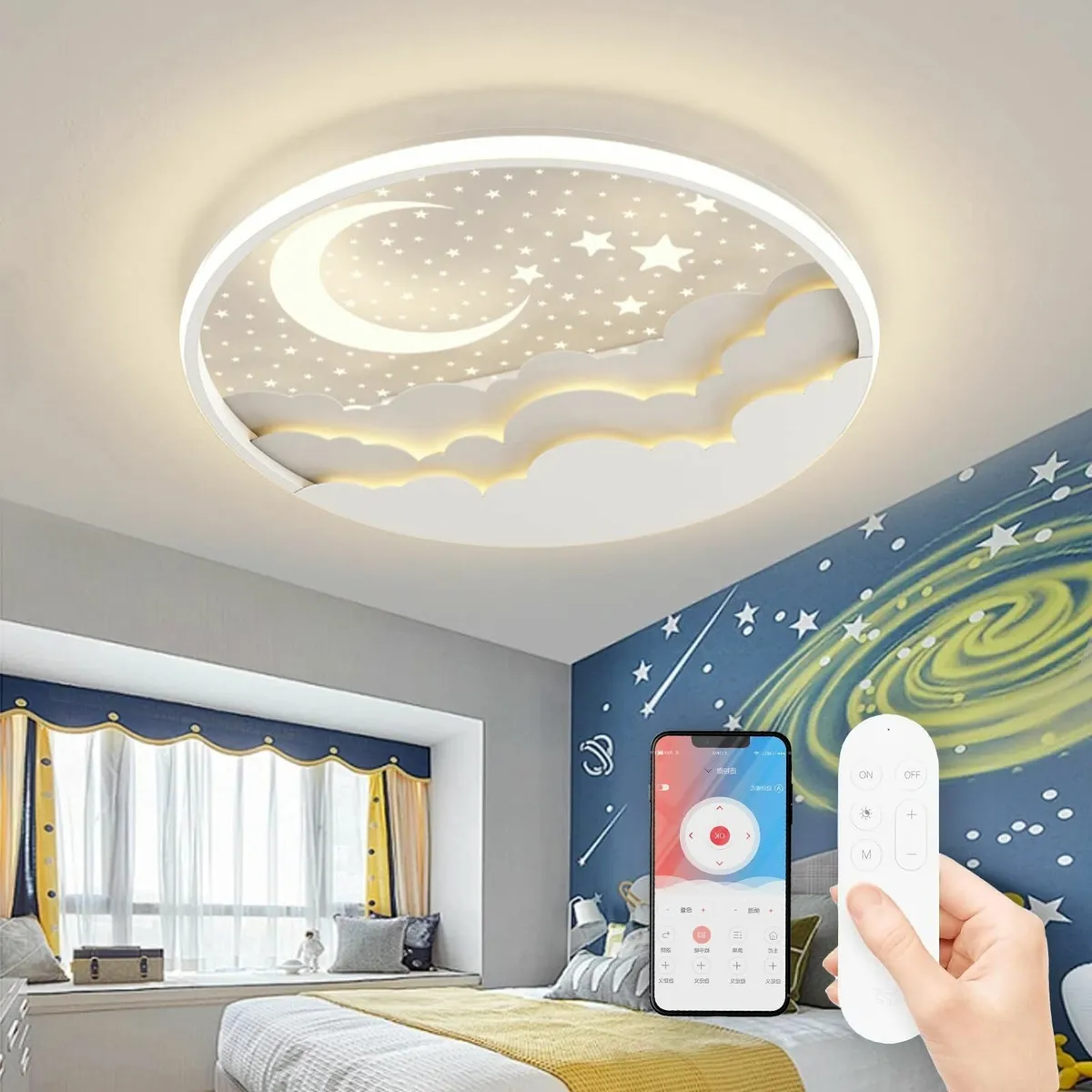 LED Ceiling Light for Kids Room Creative Cartoon - Image 4