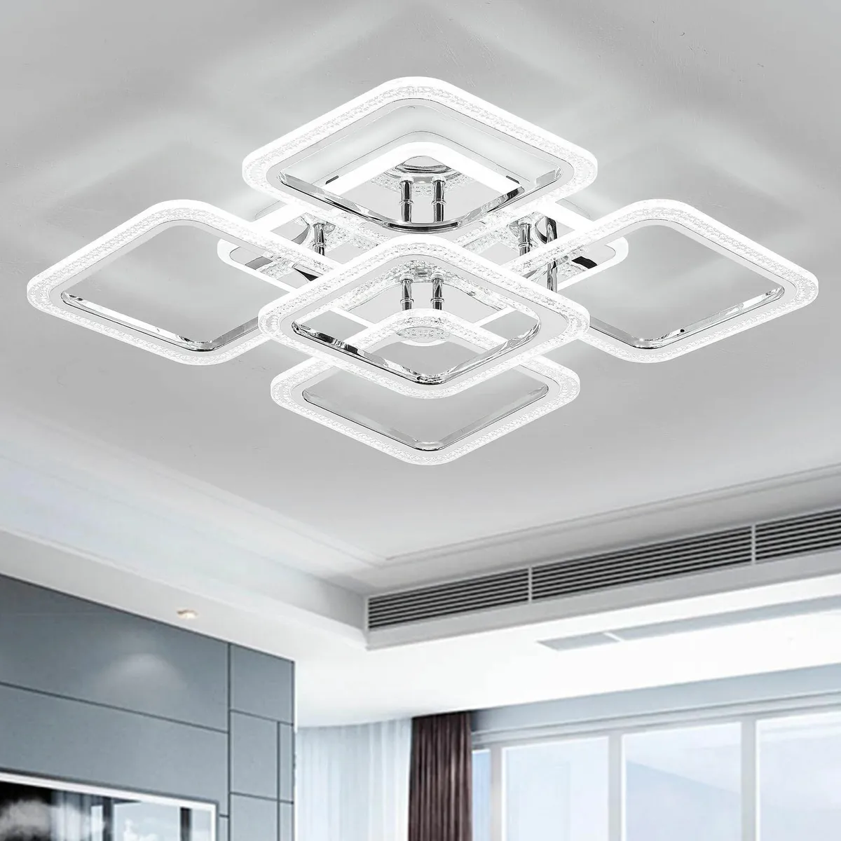 LED Ceiling Light Square Modern Flush Mount - Image 1