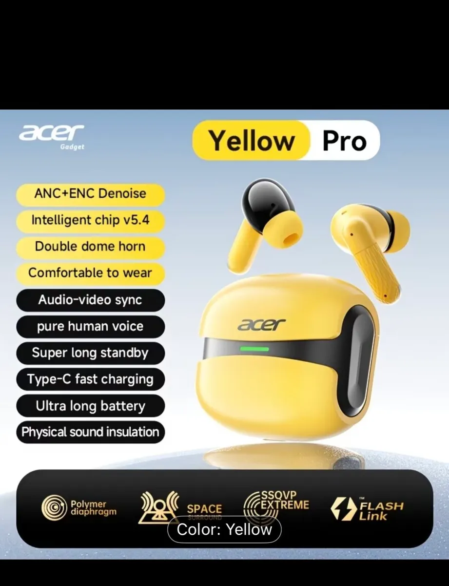 High quality Acer earphones