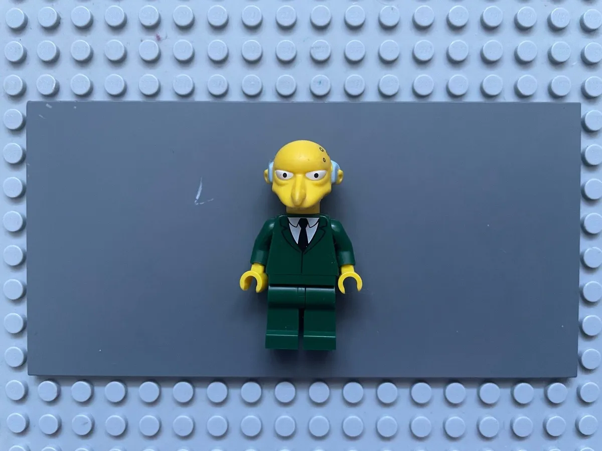 lego simpsons sim022 Mr. Burns minifigure - Image 1