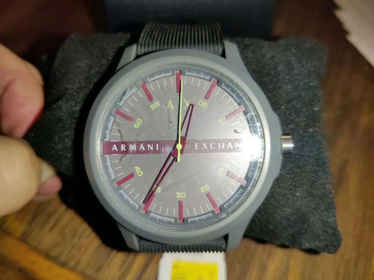 ARMANI EXCHANGE DESIGNER, Huge Unisex New Watch ! - Image 1
