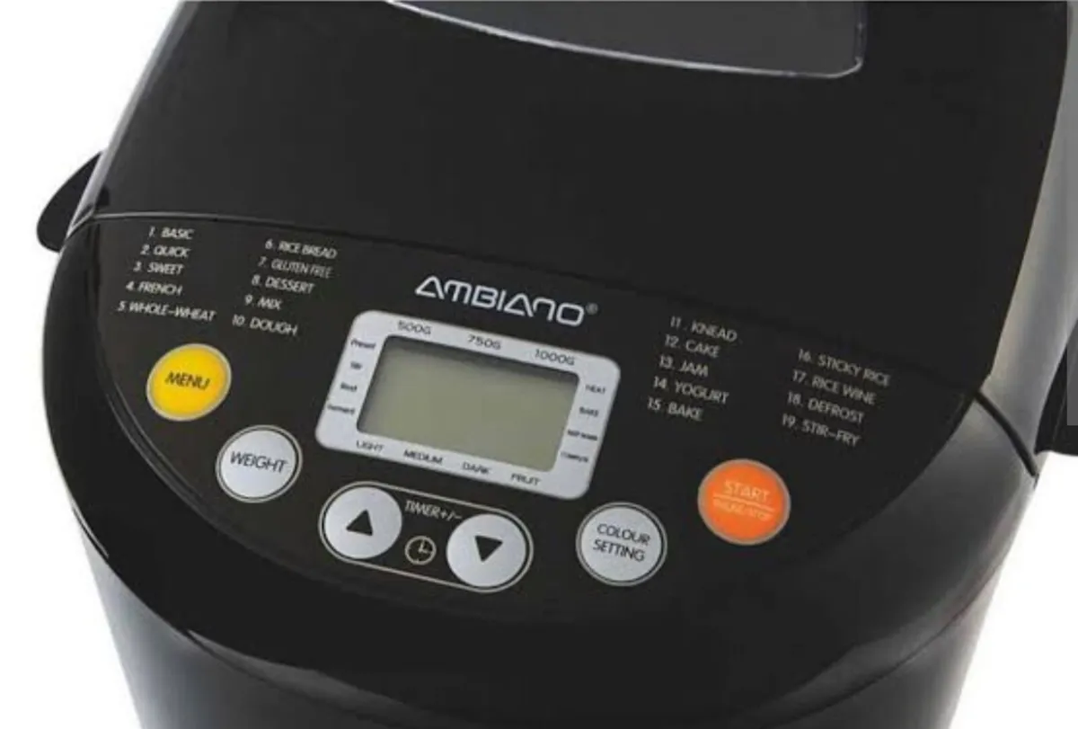 Ambiano Bread Maker - Image 2