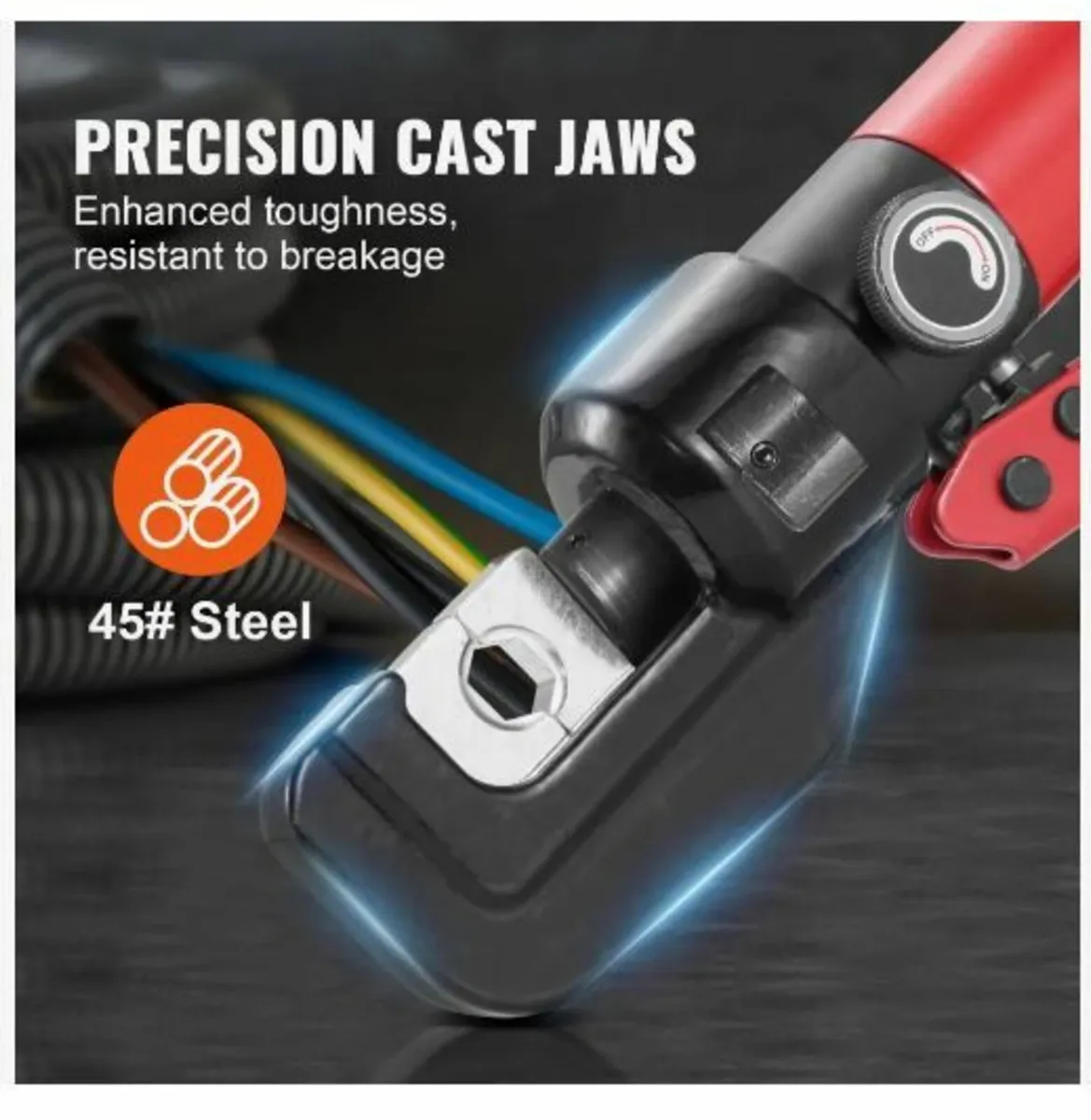 Hydraulic Crimping Tool with 9 Sets - Image 4