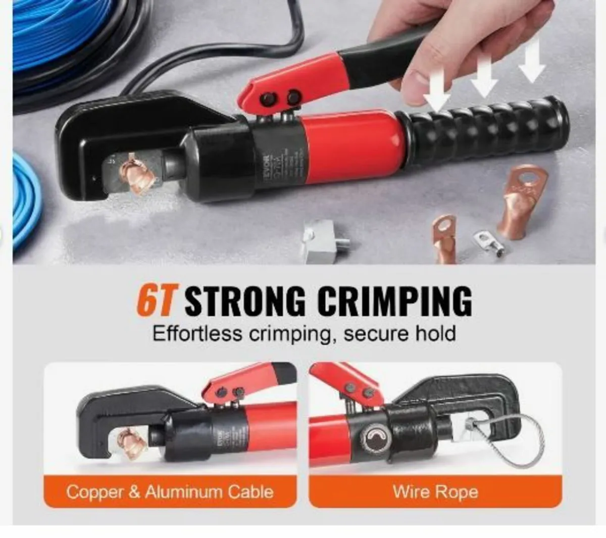 Hydraulic Crimping Tool with 9 Sets - Image 2