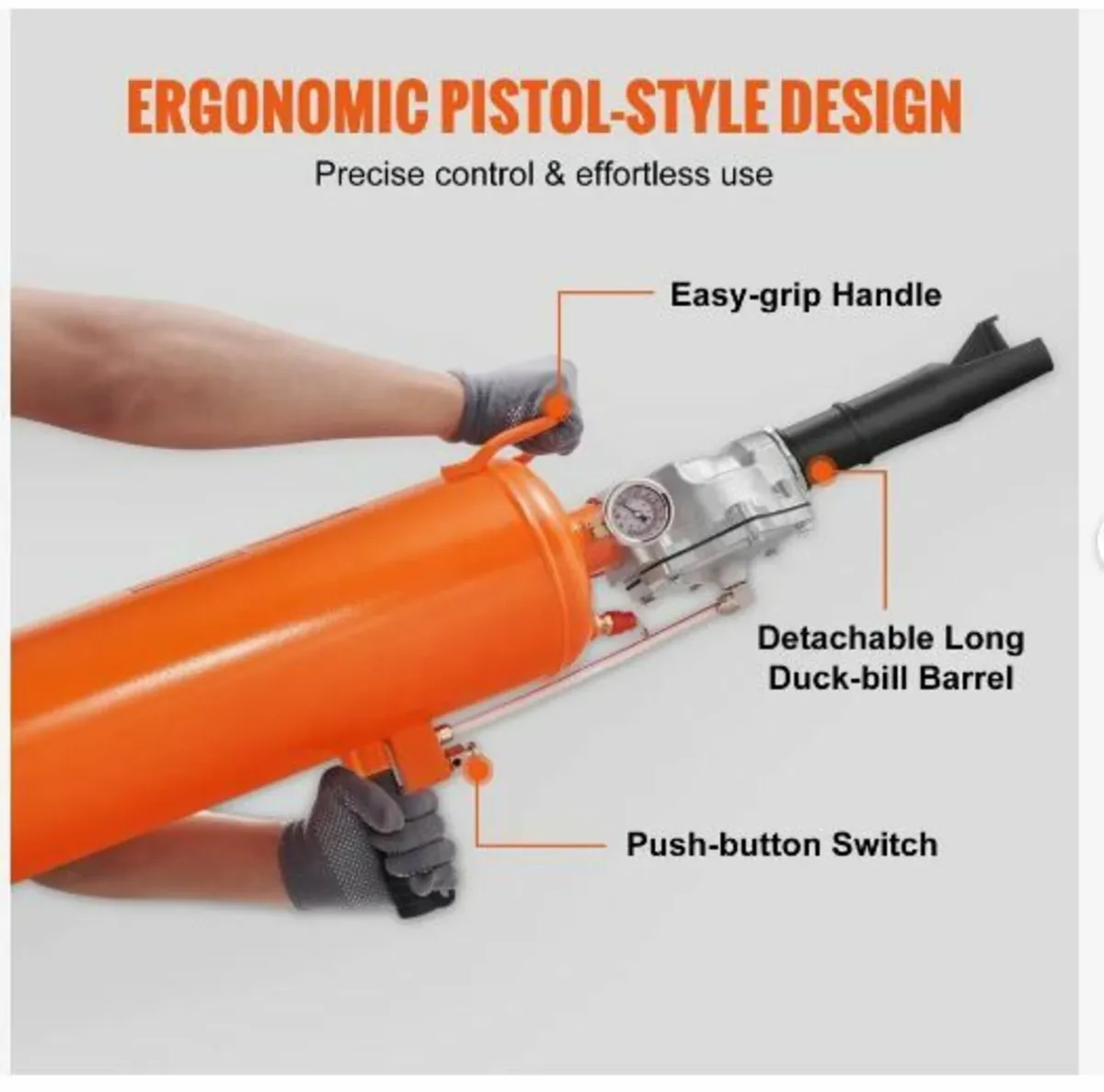 Tire Seater, 2.1 Gal/8 L Air Tire Blaster - Image 2