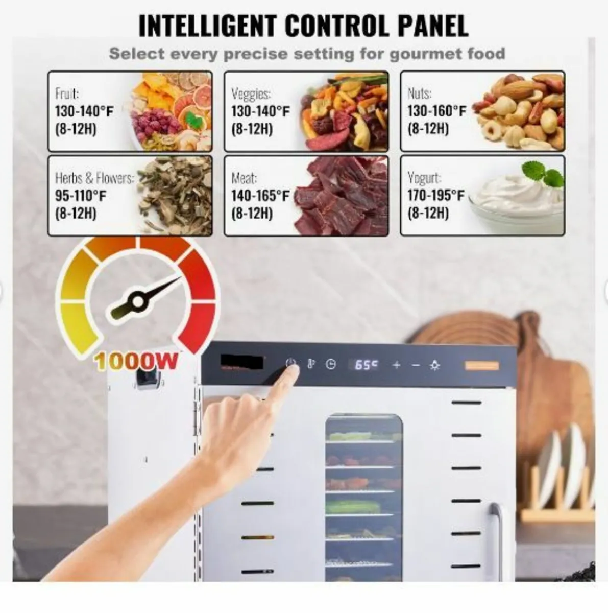 10 Trays Food Dehydrator Machine - Image 4