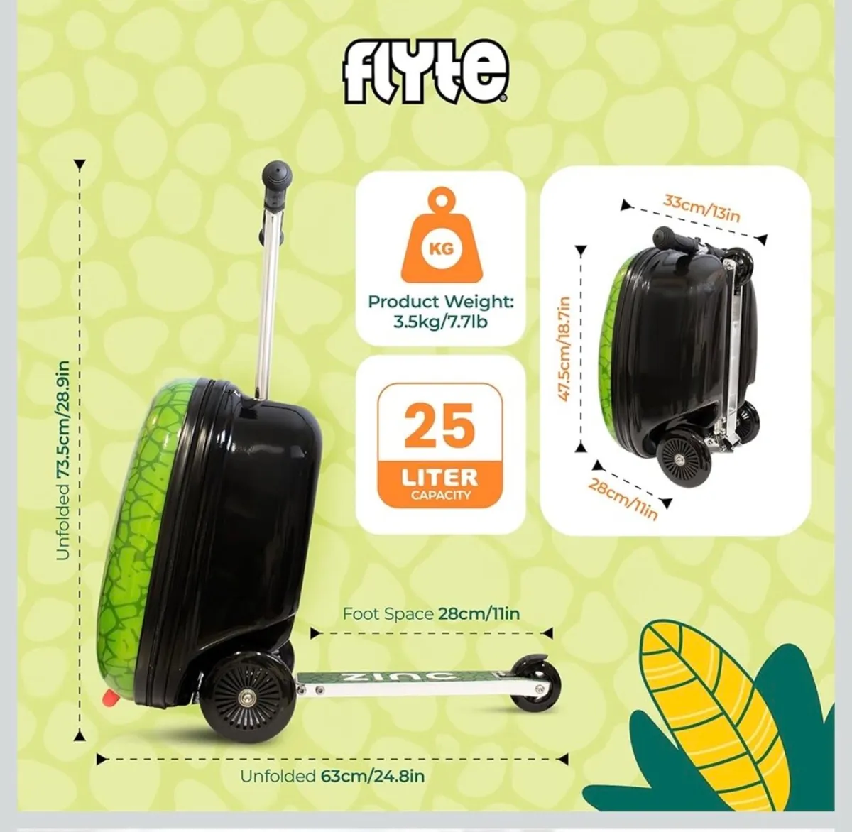 Flyte scooter suitcase - Image 4