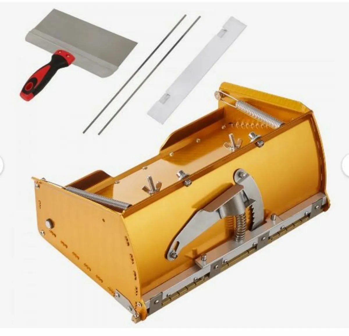 Drywall Flat Box, 10-Inch Wide Quick Clean - Image 1