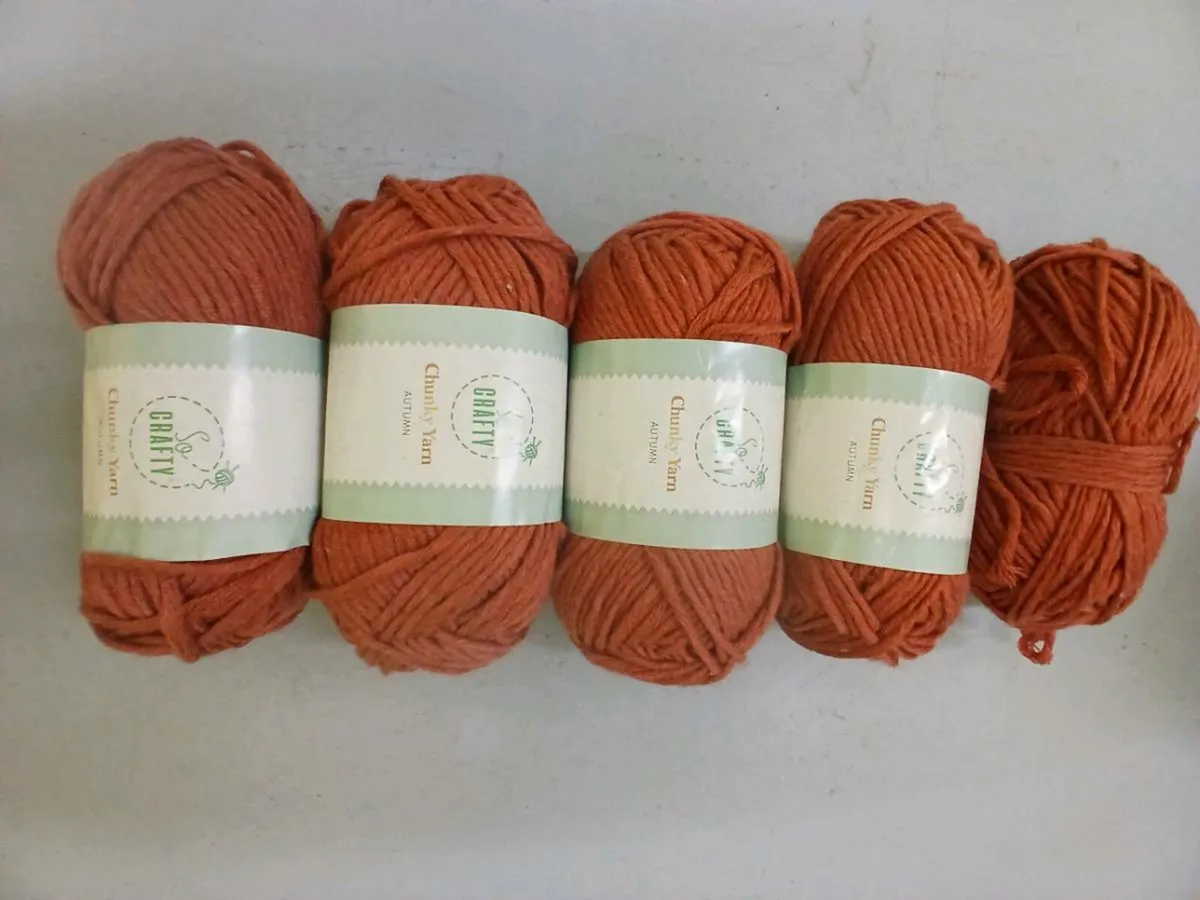 Chunky Yarn SO CRAFTY by ALDI - Image 1