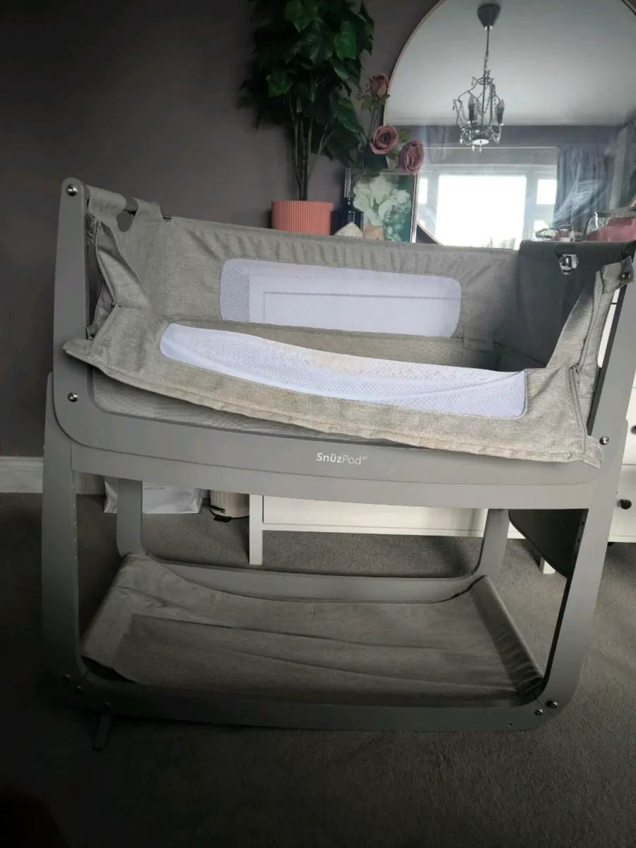Snuzpod 4 next to me bassinet - Image 1