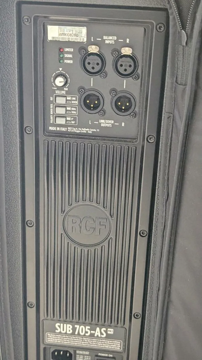 RCF SPEAKERS,SUB AND SPEAKER STANDS - Image 2