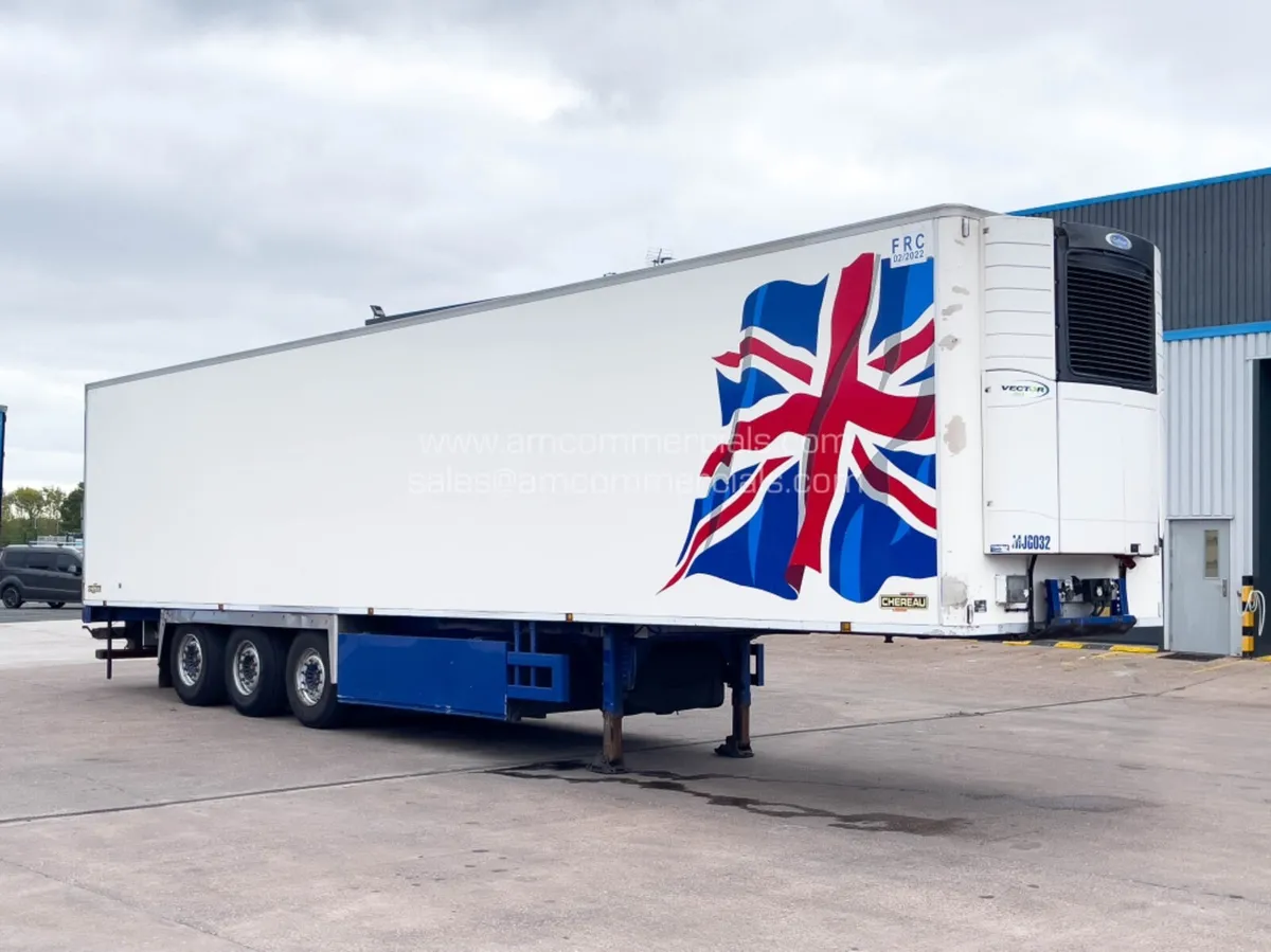 2016 CHEREAU SINGLE TEMP TRI AXLE FRIDGE TRAILER - Image 1