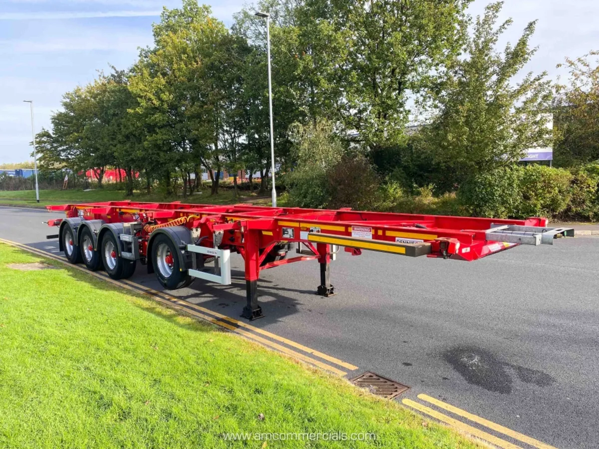 2020 DENNISON DROP & GO SKELETAL TRAILER - Image 1