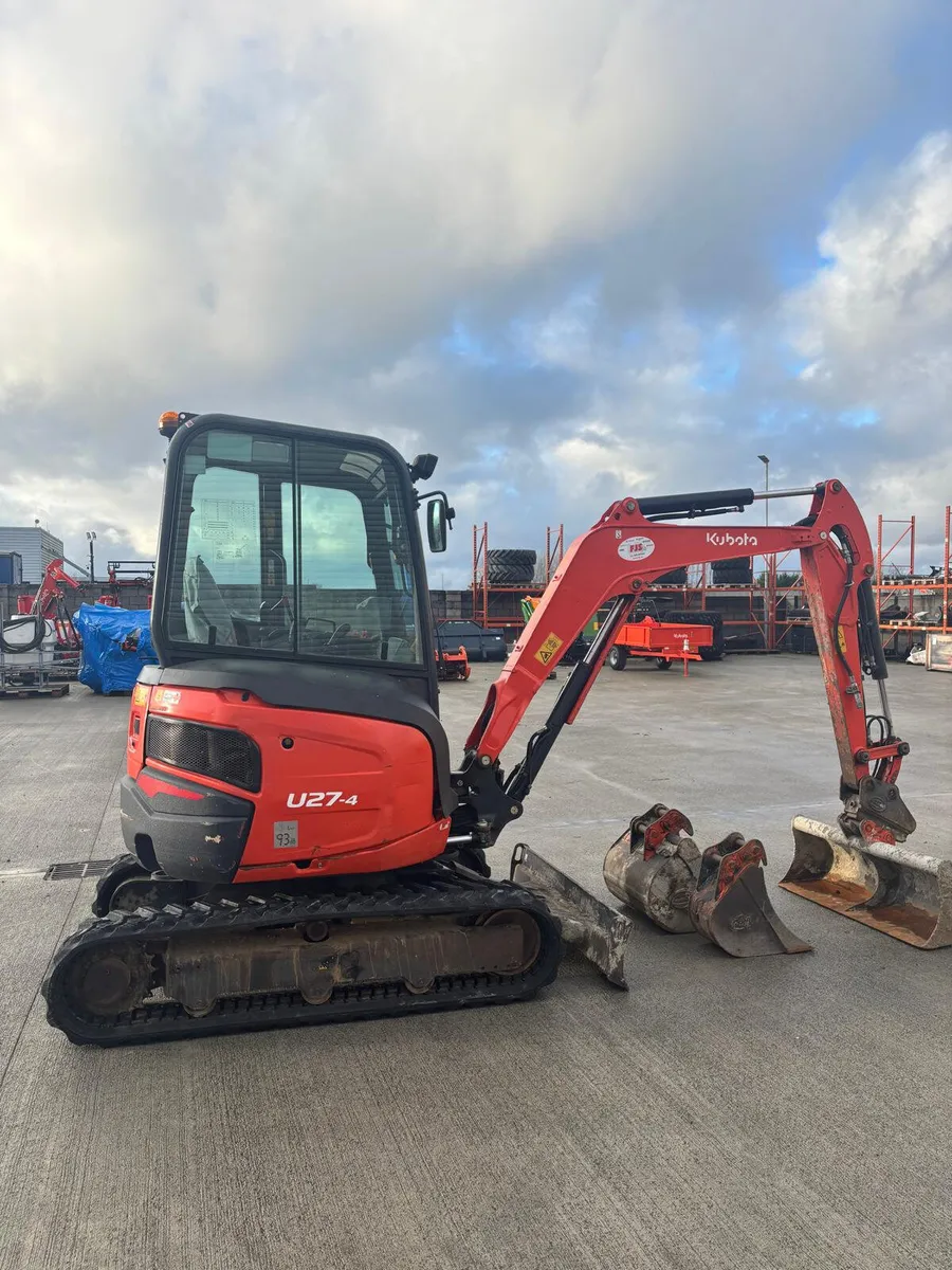Kubota U27-4 Excavator - Image 3
