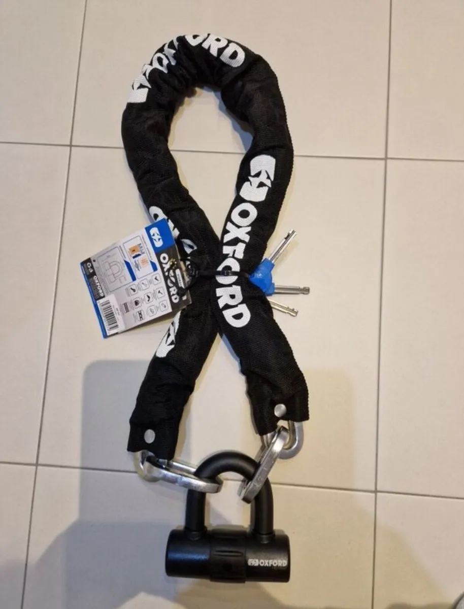oxford 1m or 1.5 m  chain lock - Image 1