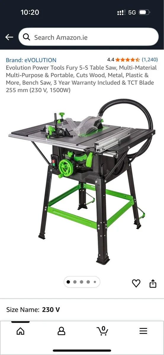 Evolution Table Saw - Image 1