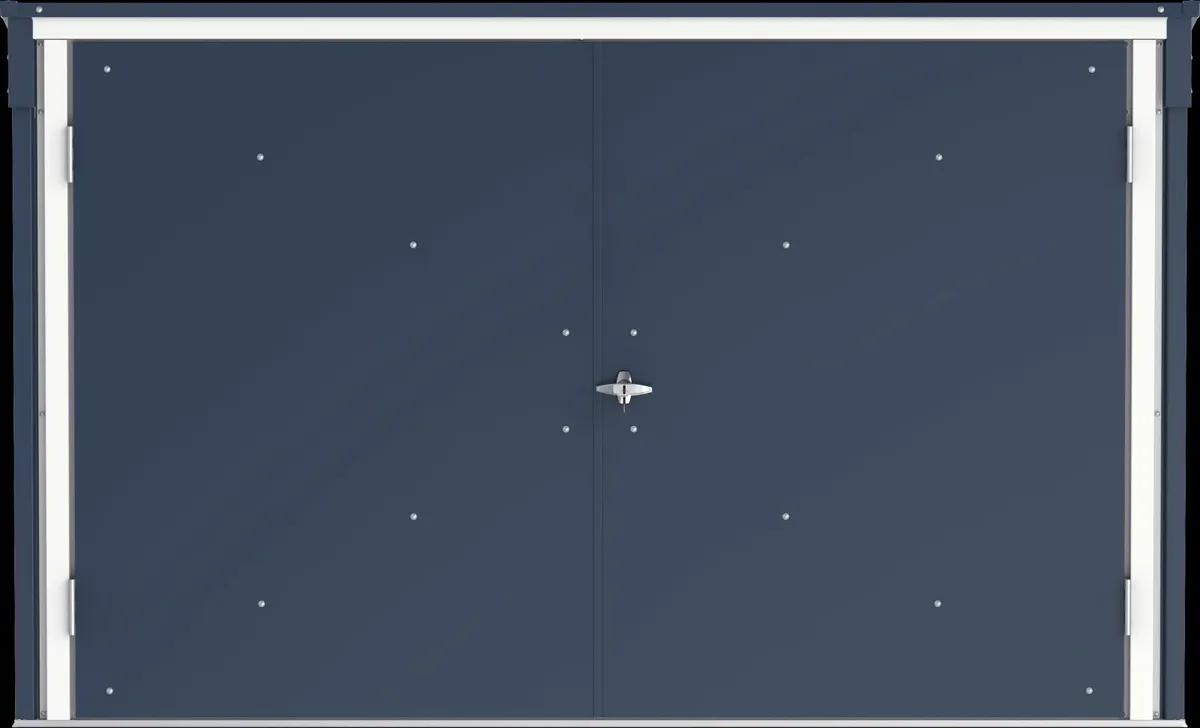 7×3 Steel– 3 Wheelie Bins OR Bike Shed - Image 3