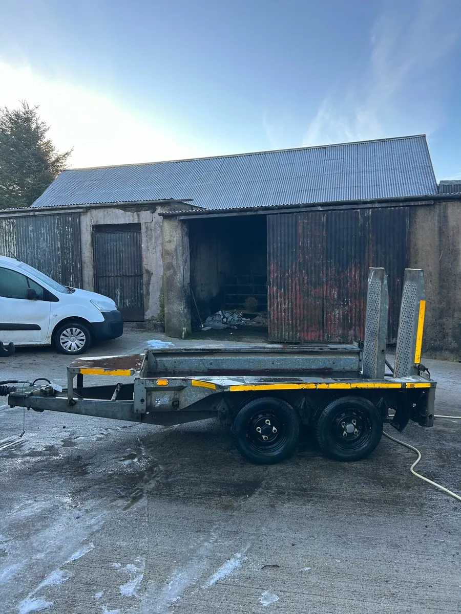 Ifor Williams plant trailer - Image 3