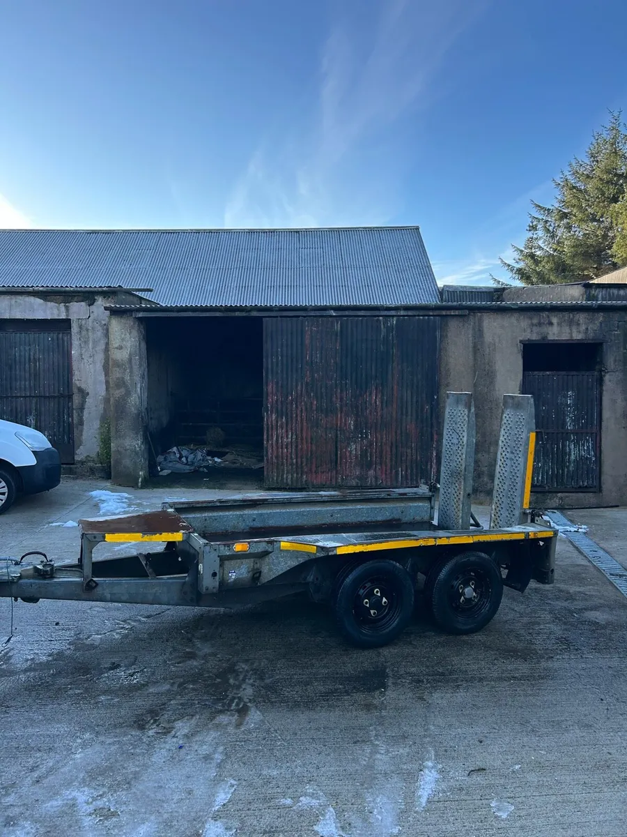 Ifor Williams plant trailer - Image 4